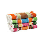 JENNY DENIAL Pure Cotton Hand Towels Set of 12 250 GSM (Size :: Small 10 * 17 Inch)