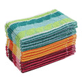 JENNY DENIAL 100% Cotton 275 GSM Hand Napkin Towel Set of Soft Multi Color (Size 11 * 17 Inch)