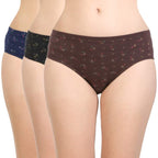 SCTC Women's & Girls Cotton Hipster high Waist Printed Underwear Panties/Panty Multicolor Pack of