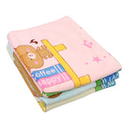 JENNY DENIAL Super Absorbent Cotton Microfiber Soft Baby boy and Girl Bath Towel for new Born/Infants/Toddlers Cartoon Print Multicolor Combo Pack of 3pc