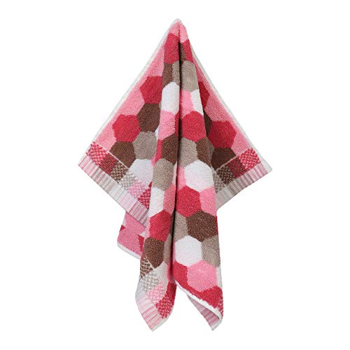 JENNY DENIAL 100% Cotton Velvet Hand Towel Set Size (14 * 21) Inch Multicolor