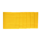 JENNY DENIAL 100% cotton Yellow handkerchief Rumal for men set of 12 pcs (50 * 50 Cm) hankies