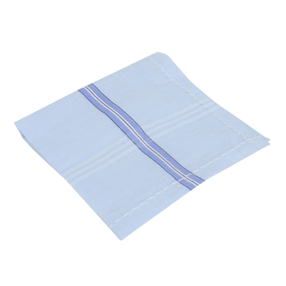 JENNY DENIAL PURE COTTON Multicolor RUMAL/handkerchief FOR MEN PACK OF 06 (Size 46 * 46 CM) hankies