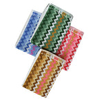 JENNY DENIAL 100% Cotton Hand Towels Set of 4 Soft & Absorbent (375 GSM) Multi Color (Size 14 * 21 Inch)