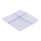 JENNY DENIAL PURE COTTON MULTICOLOR Strips Handkerchief/RUMAL FOR MEN PACK OF 06 (Size 48 * 48 CM)