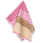 JENNY DENIAL 100% Cotton Hand Towel Set of 4 Soft Multi Color 375 GSM (Size 14 * 21 Inch)