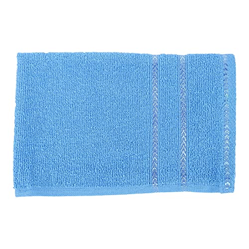 JENNY DENIAL 100% Cotton Hand Towels Set of 06 Soft & Super Abosrbent for Kitchen, Bathroom (425 GSM) Multi Color (Size 14 * 21 Inch)