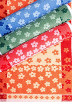 JENNY DENIAL 450 GSM 100% Pure Cotton Soft and Super Absorbent Hand Towels (Multicolour, Medium, 30 x 52 cm) -