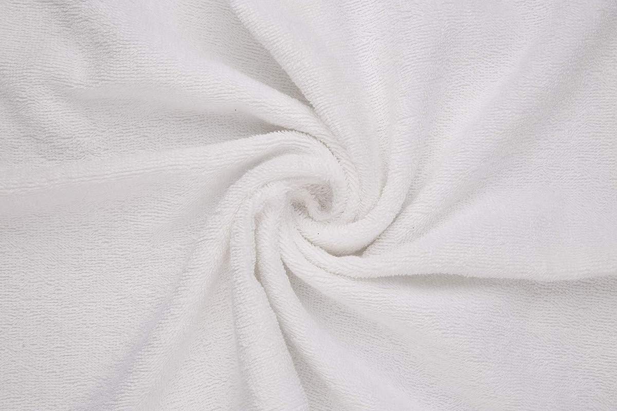 JENNY DENIAL 100% Cotton Hand Towel Set Size (16 * 24) Inch White