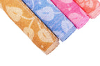 JENNY DENIAL 100% Cotton Hand Towels Set of 4 Soft (400 GSM) Multicolor (Size 14 * 21 Inch) Medium