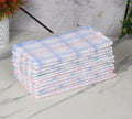 JENNY DENIAL Unisex face Towel Women Hanky/Handkerchief/Rumal Multicolor Size10*10 inch Set of 12 pc Pack