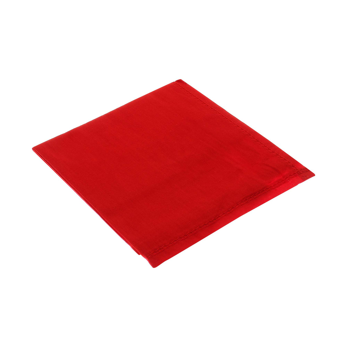 JENNY DENIAL 100% Pure Cotton Red handkerchief for men Rumal set of 12 pcs Size (50 * 50 cm)