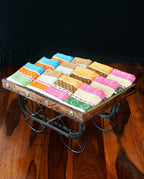 JENNY DENIAL Cotton Small Size Hand Towels Set of 12 Soft & Super Absorbent for Kitchen 250 GSM Size 10 * 17 Inch