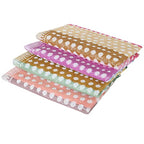 JENNY DENIAL 100% Cotton Hand Towel Set of 4 Soft Multi Color 375 GSM (Size 14 * 21 Inch)