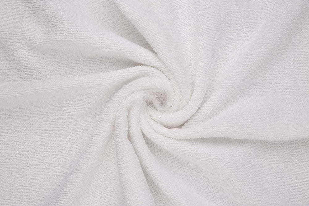 JENNY DENIAL 100% Cotton Hand Towel Set Size (16 * 24) Inch White