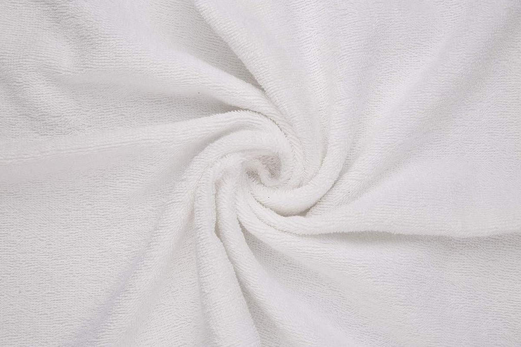 JENNY DENIAL 100% Cotton Hand Towel Set Size (16 * 24) Inch White