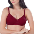 SCTC 100% Cotton Girls/Women's Everyday Wire Free (Non Wire) Non Padded B-Cup Seamless | T-Shirt | Full Coverage Bra Pack of 1 Color:: (May be Vary)