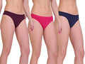 JENNY DENIAL 100% Organic Cotton Panty/Panties/Briefs/Underwear for Women and Girl's (Pack of 3)
