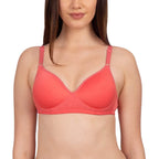 SCTC 100% Cotton Girls/Women's Everyday Wire Free (Non Wire) Non Padded B-Cup Seamless | T-Shirt | Full Coverage Bra Pack of 1 Color:: (May be Vary)