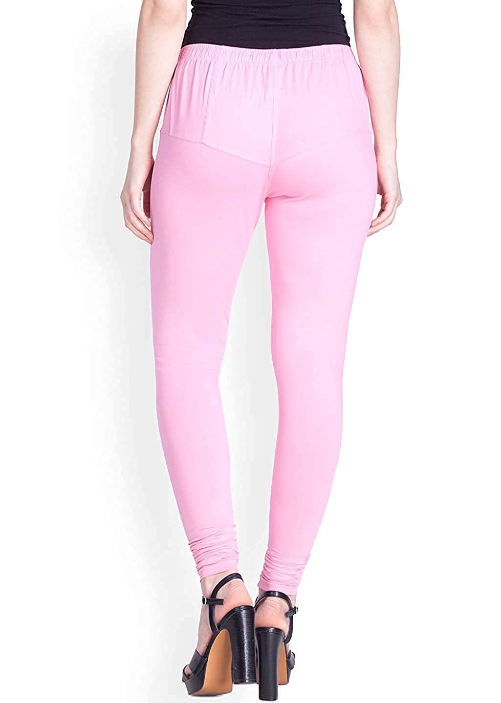 SCTC 100% Cotton Lycra Fully Stretchable Ankle Length Churidar Slim fit & Skin fit Leggings for Girls and Women Bottom wear Free Size Pack of 1pcs