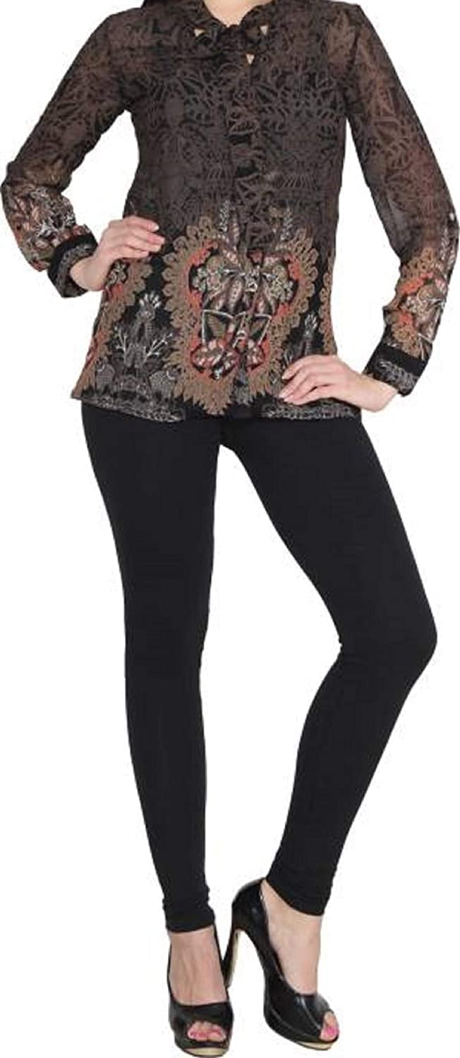 SCTC 100% Cotton Lycra Fully Stretchable Ankle Length Churidar Slim fit & Skin fit Leggings for Girls and Women Bottom wear Free Size Pack of 1pcs