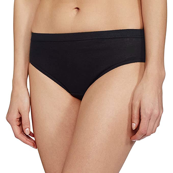 SCTC Women's & Girls Cotton Hipster high Waist Plain Underwear Panties/Panty Multicolor Pack of