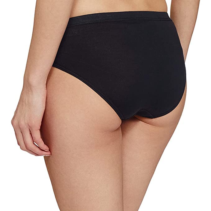 SCTC Women's & Girls Cotton Hipster high Waist Plain Underwear Panties/Panty Multicolor Pack of