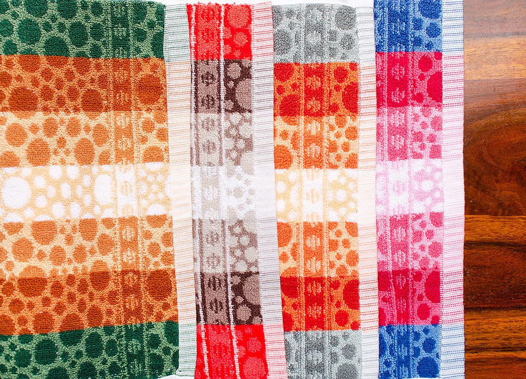 JENNY DENIAL Hand Towels Set of 4 Super Soft 450 GSM Multicolor (Size 14 * 21 Inch) Medium