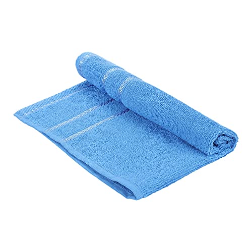 JENNY DENIAL 100% Cotton Hand Towels Set of 06 Soft & Super Abosrbent for Kitchen, Bathroom (425 GSM) Multi Color (Size 14 * 21 Inch)