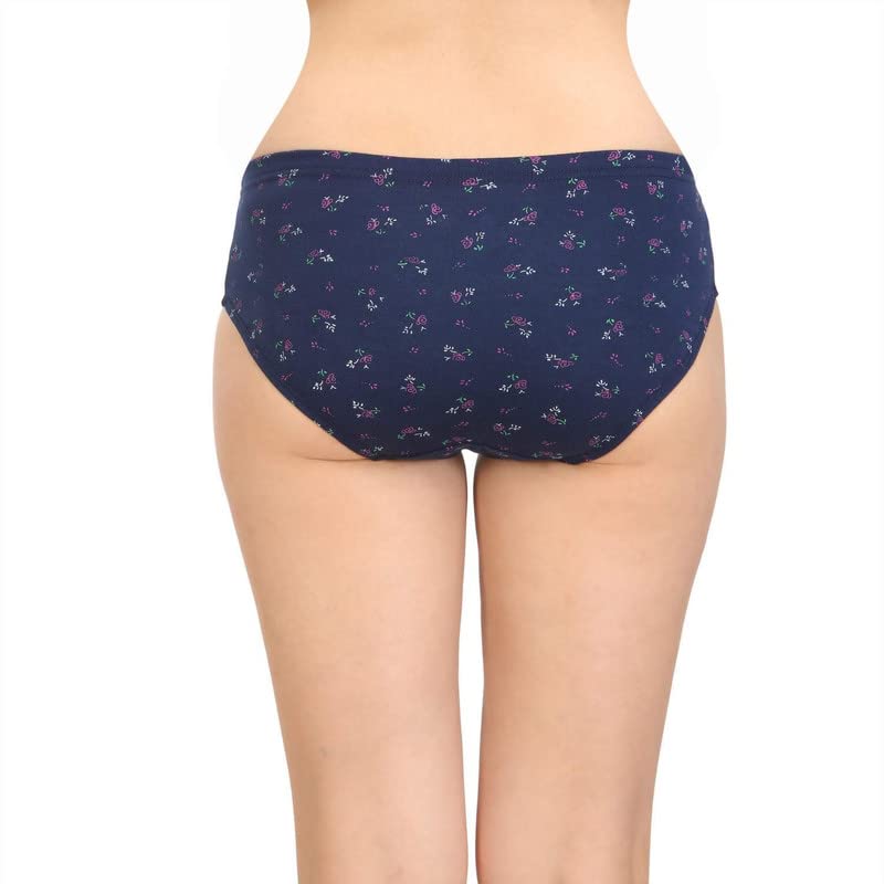 SCTC Women's & Girls Cotton Hipster high Waist Printed Underwear Panties/Panty Multicolor Pack of