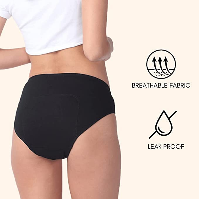 SCTC Women's & Girls Cotton Hipster mid Waist Plain Underwear/Briefs/Panties/Panty Outer Elastic Regular/Everyday/Daily Multicolor Combo Pack of