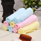 JENNY DENIAL Unisex 100% Cotton Soft and Super abserbent Face Towel Multicolor 10 * 10 Checked Design Set of 12 pc Pack