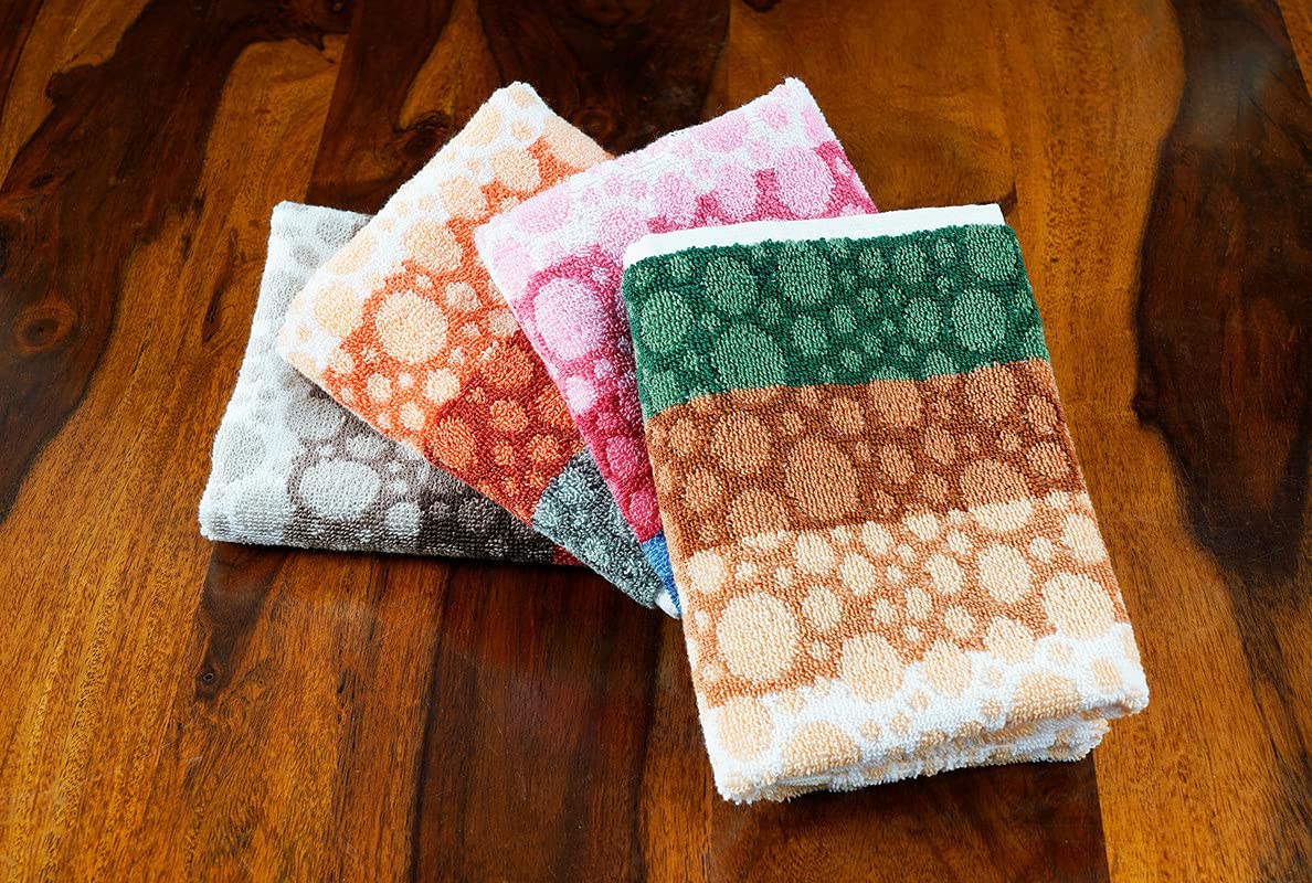 JENNY DENIAL Hand Towels Set of 4 Super Soft 450 GSM Multicolor (Size 14 * 21 Inch) Medium