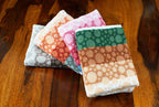 JENNY DENIAL Hand Towels Set of 4 Super Soft 450 GSM Multicolor (Size 14 * 21 Inch) Medium