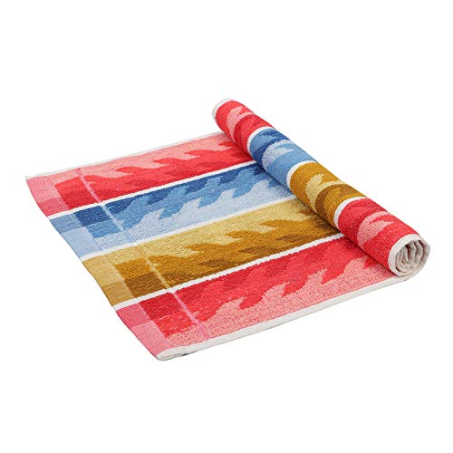 JENNY DENIAL 100% Cotton Velvet Hand Towel Set Size (14 * 21) Inch Multicolor