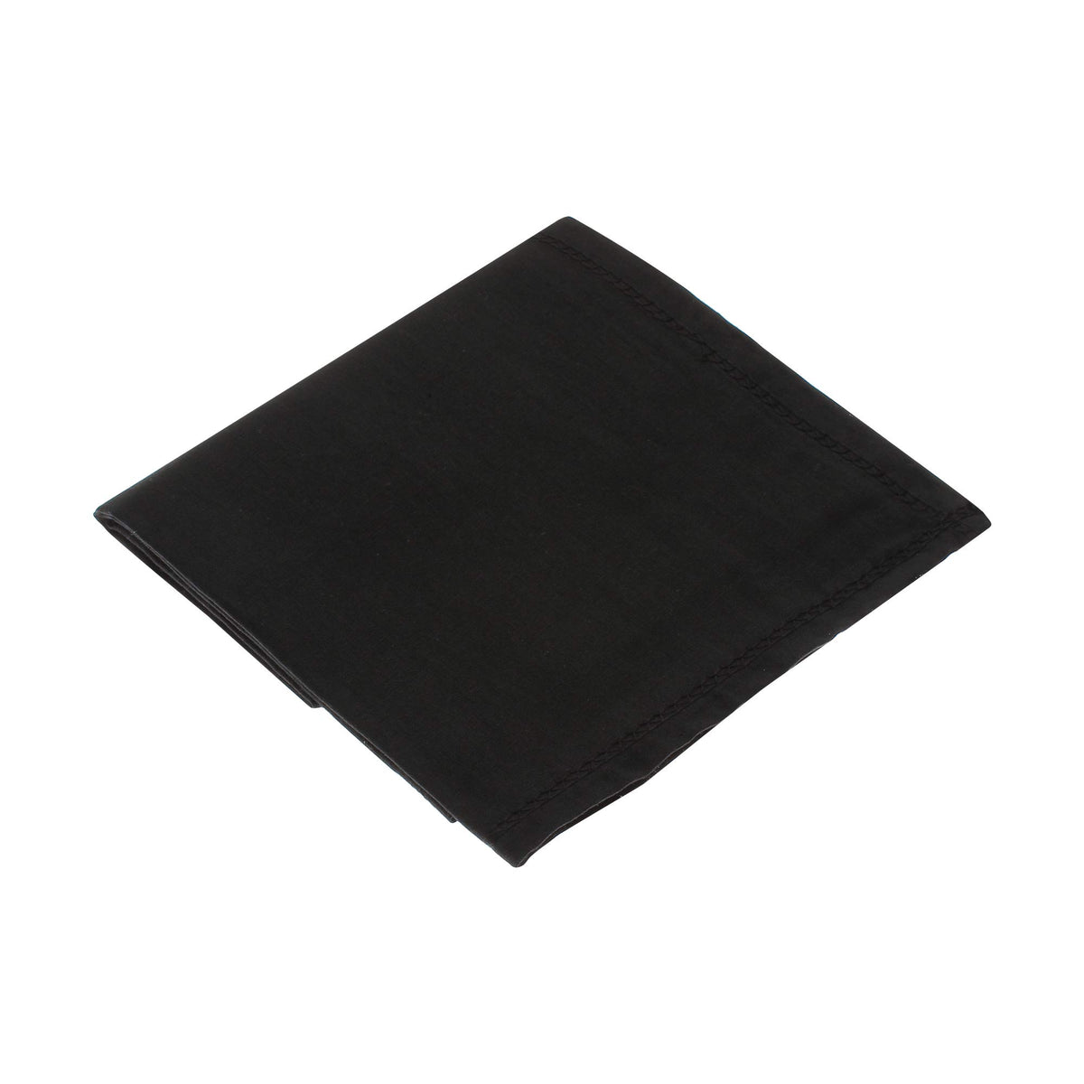 JENNY DENIAL PURE COTTON Black RUMAL/handkerchief FOR MEN PACK OF 06 (Size 48 * 48 CM) hankies
