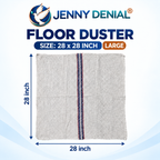 Jenny Denial floor duster large 28 x 28 inch - size-square