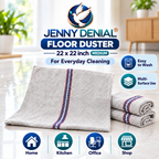 Jenny Denial floor duster Medium 22 x 22 inch