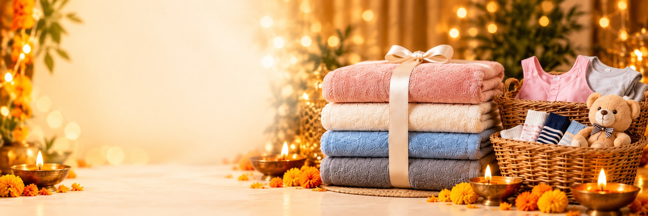 Festive styling shown for inspiration